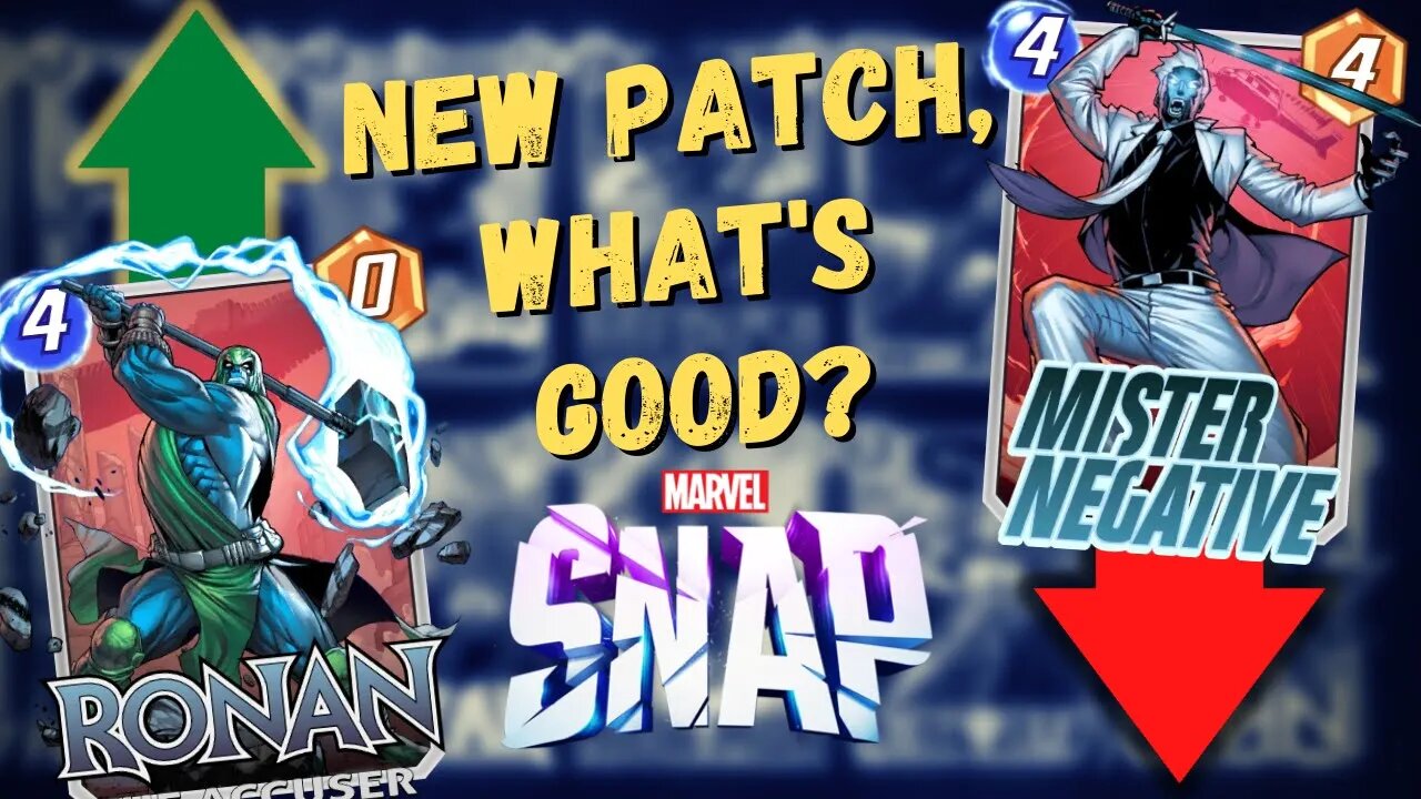 New Patch, What's Good? Marvel Snap Update Breakdown