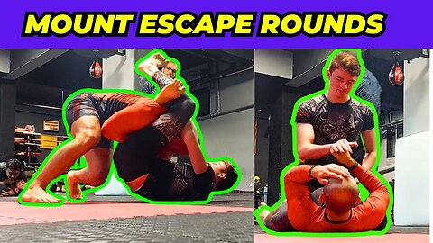 Mount Escape Rounds: Position Sparring With Salakh