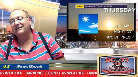 NCTV45 LAWRENCE COUNTY 45 WEATHER SUNDAY SEPTEMBER 17 2023