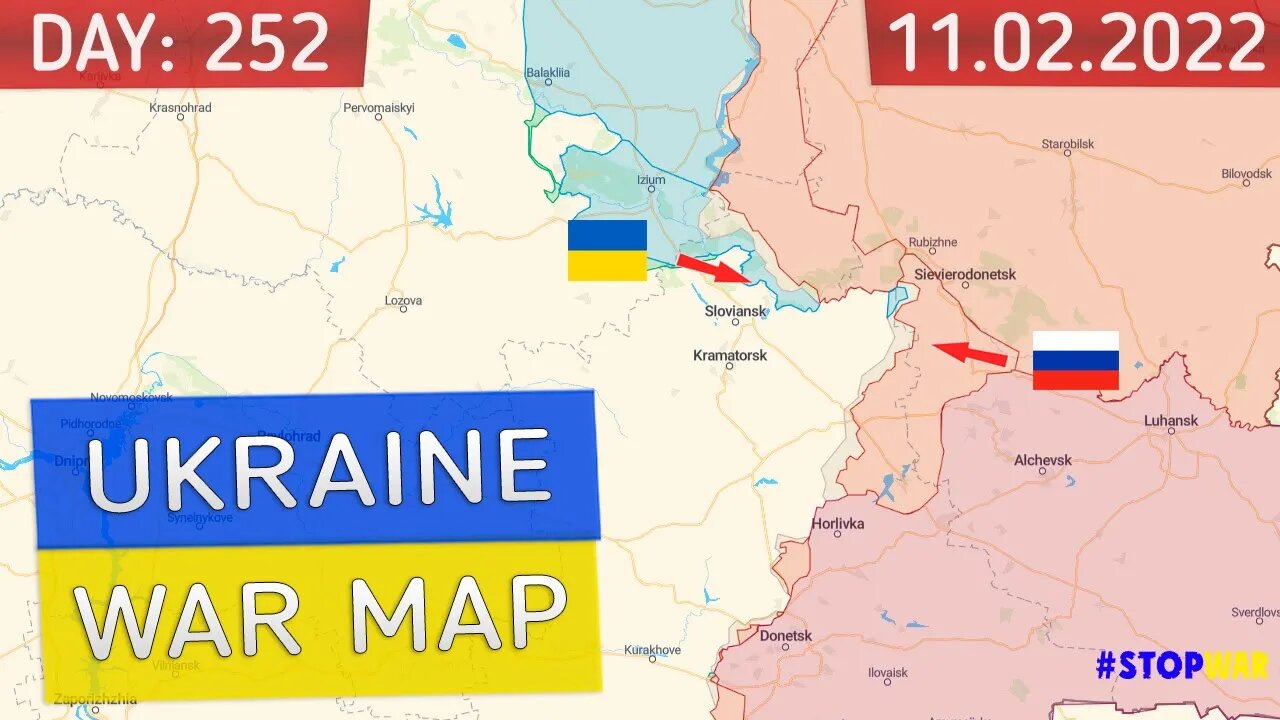 Russia and Ukraine war map 02 November 2022 - 252 day invasion | Military summary latest news today