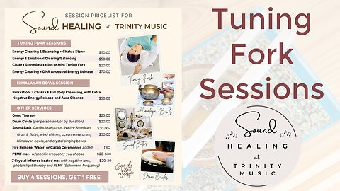 Types of Tuning Fork Sessions