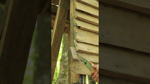 House made of pallets #camping #bushcraft #survival #building Part - 4