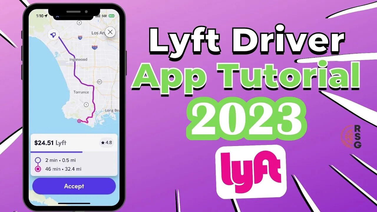 How To Use Lyft Driver App - 2023 Training & Tutorial