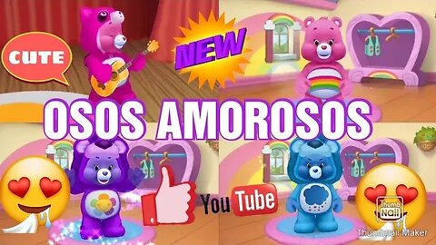 Los osos amorosos - OS ursos amorosos #ursos #viral #gatotom #talkingtom #dibujos #desenhos