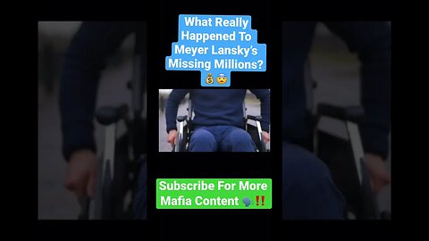 What Really Happened To Meyer Lansky’s Missing Millions? 💰😨 #meyerlansky #mafia #truecrime #jewish