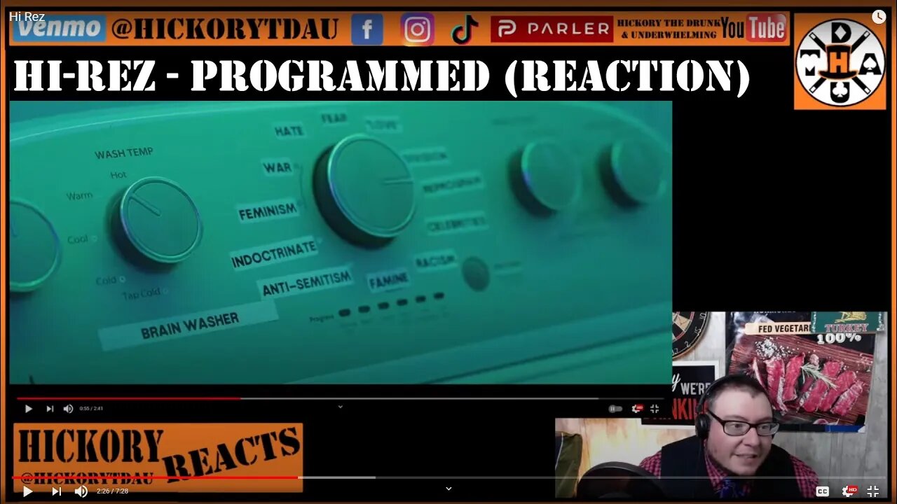He Nailed It! Hi-Rez - Programmed Reaction | Hickory Reacts | Drunk Magician Reacts To Rap!