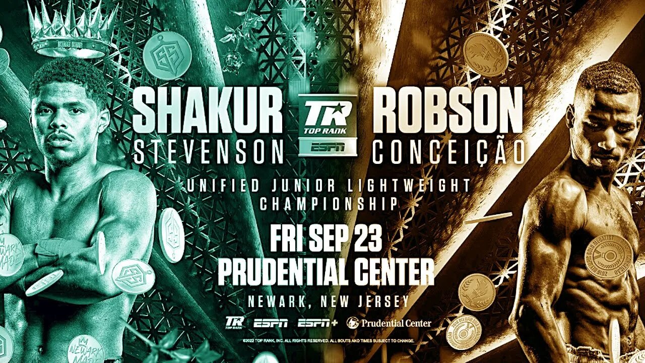 SHAKUR STEVENSON vs ROBSON CONCEICAO