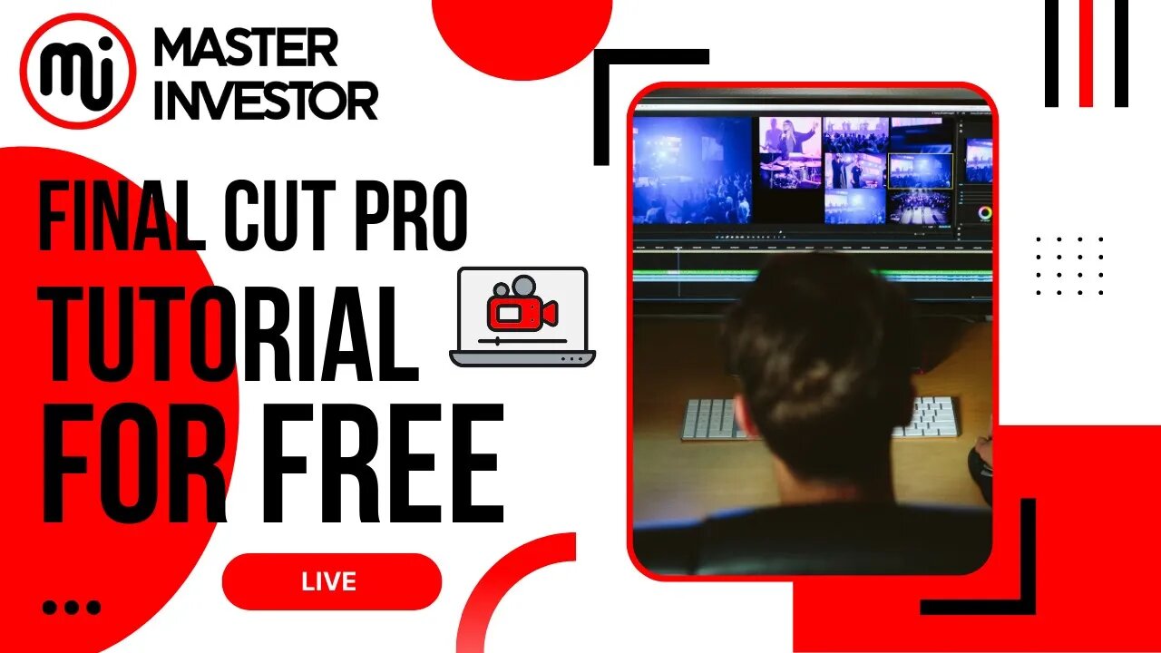 How To Edit YouTube Videos | FINAL CUT PRO FREE TUTORIAL (MASTER INVESTOR)