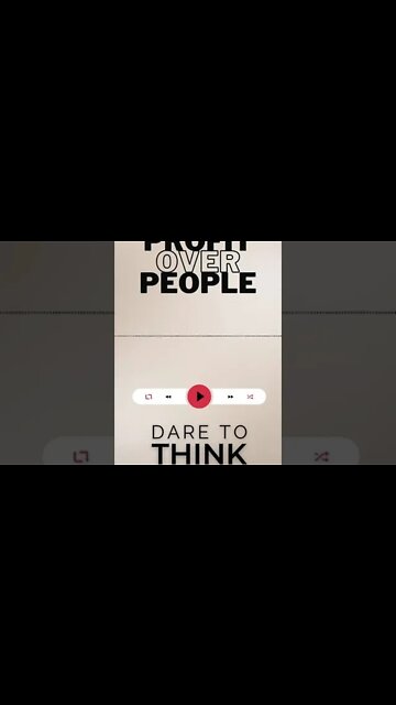 Aren't libertarians only concerned with profit over people? #shorts