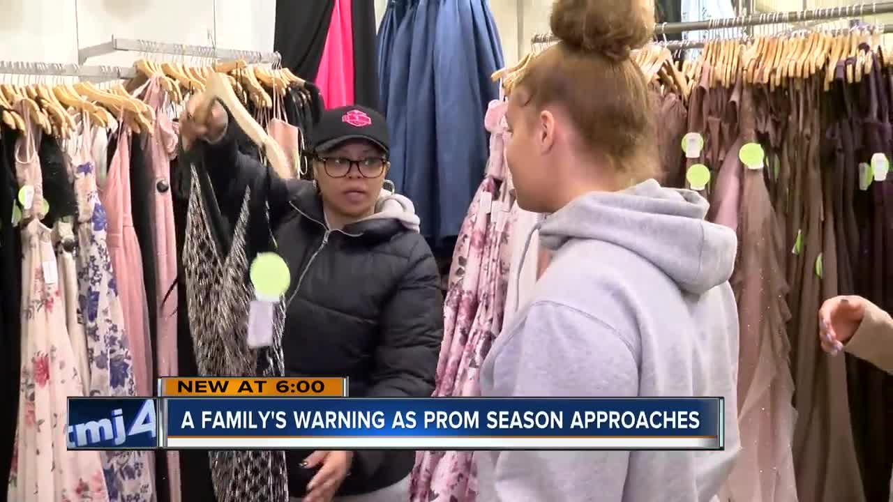 A family's warning as prom season approaches