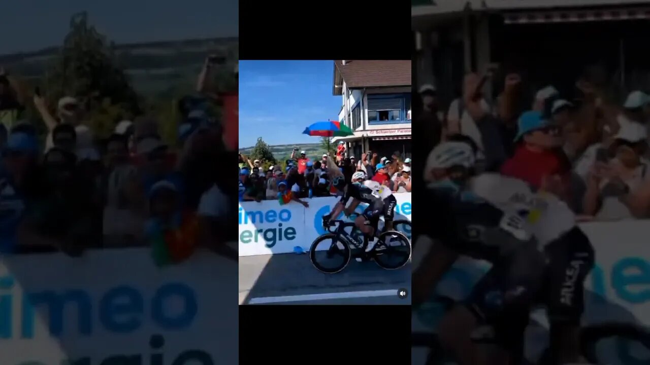 Biniam Germay (Eritreo) gana la Etapa 2 del Tour de Suiza 2023.