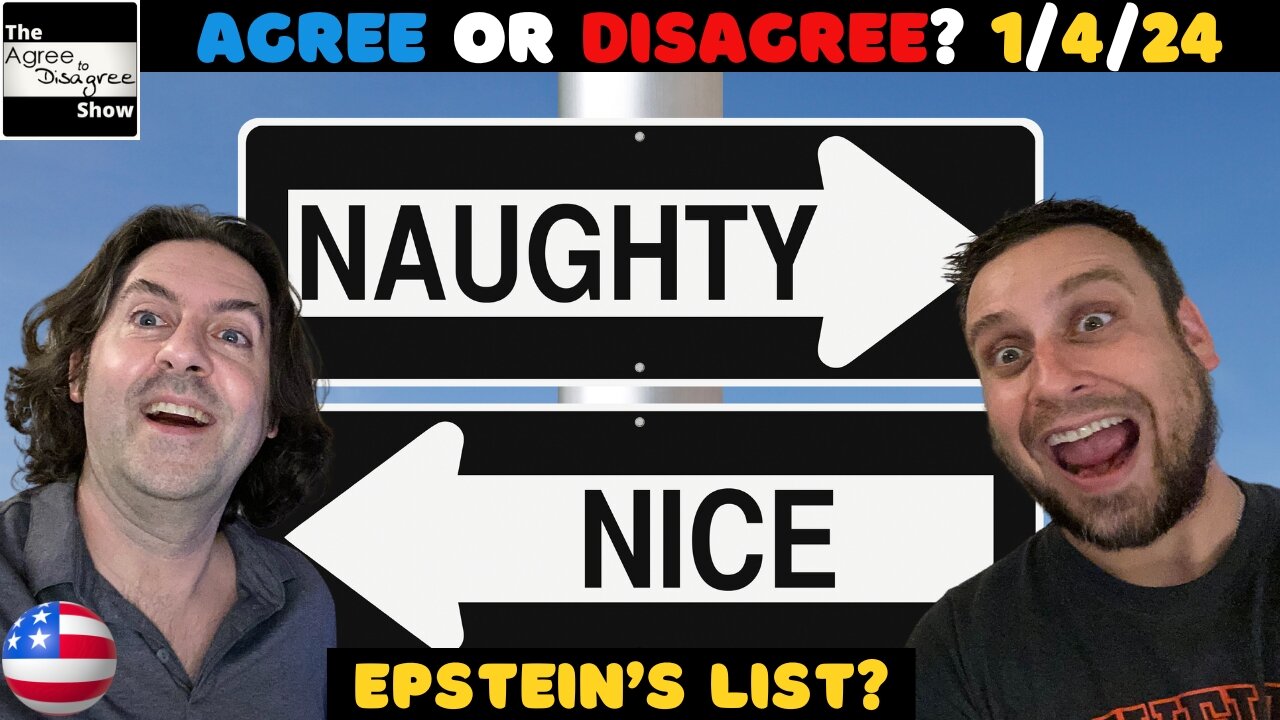 Epstein Blackmail Docs Finally Drop! The Agree To Disagree Show 01_04_23