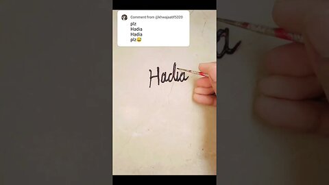 hadia name mehndi ❤️ next name comment #name #trending #shortfeed