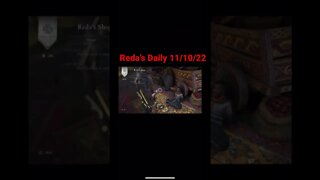 Reda’s Daily 11/10/22