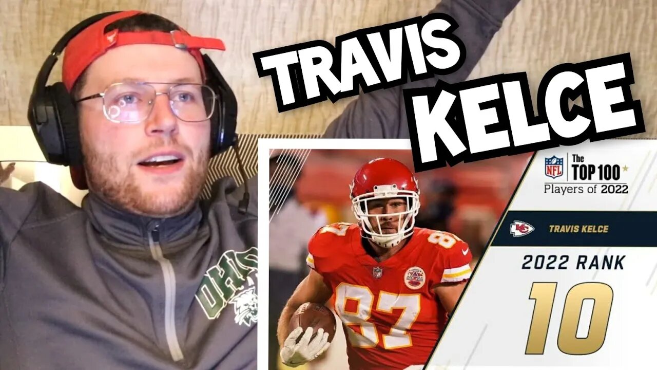 Rugby Player Reacts to TRAVIS KELCE (Kansas City Chiefs, TE) #10 NFL Top 100 Players in 2022