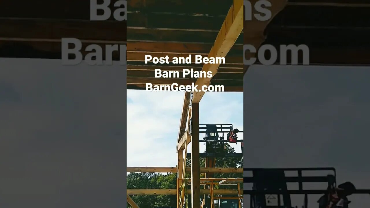 Post and Beam Barn Plans BarnGeek.com