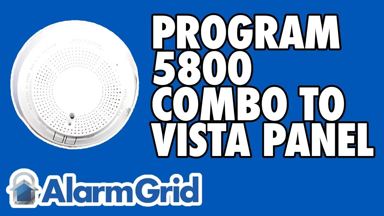 Programming the 5800Combo to a Vista Panel