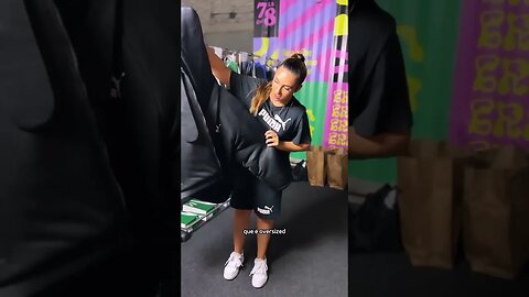 bibi participou do desfile da puma #shorts