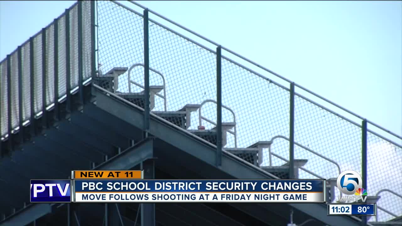 New security changes made for Palm Beach County High School football games
