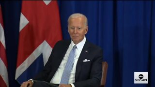 Biden Stares Blankly At Questions From The Press