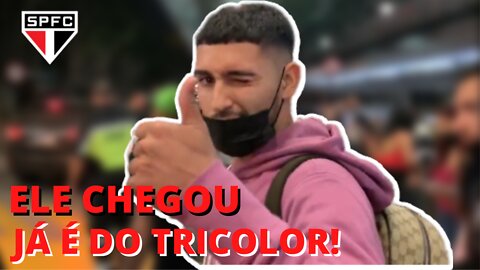 🚨URGENTE | Nahuel Bustos já está no Brasil para assinar com o São Paulo