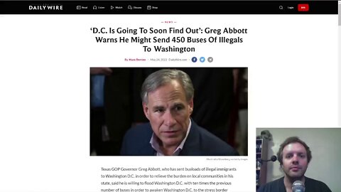 Greg Abbott Warns He Might Send 450 Buses of Illegals to Washington