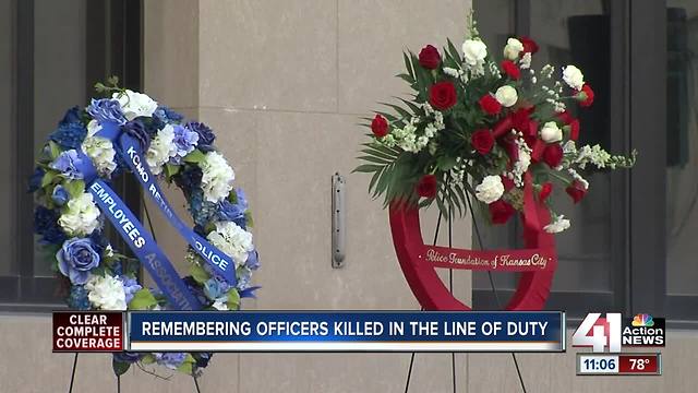 KCPD remembers fallen officers killed in the line of duty