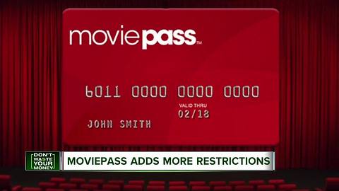 MoviePass adds more restrictions, irks members