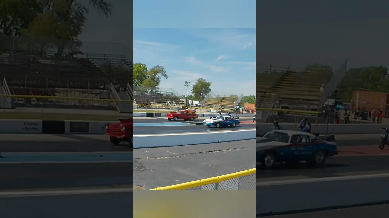 Our favorite Chevy Nomad couldn't pull off the win vs Camaro