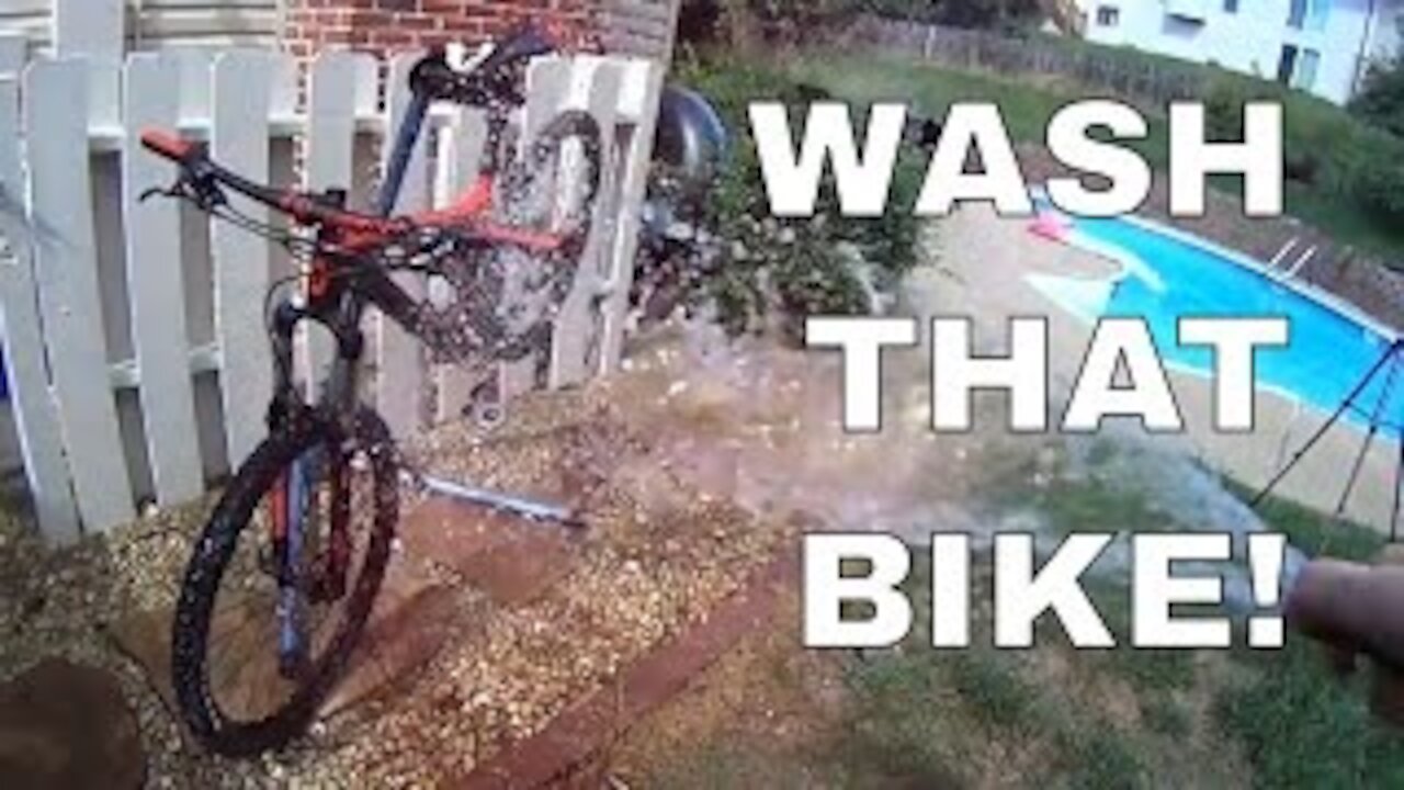 Music Video: Wash a Mountain Bike