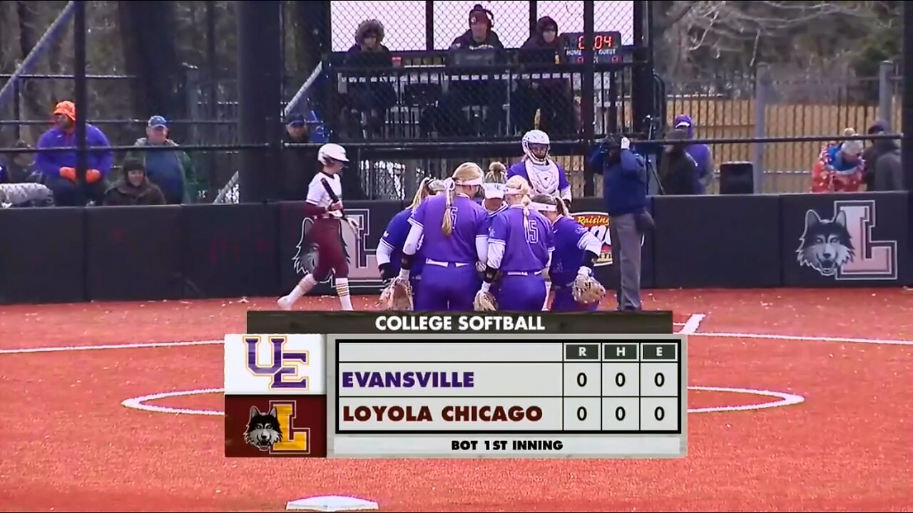 2022 Softball - Evansville @ LOY-CHI (Game 1) [DH-G1]