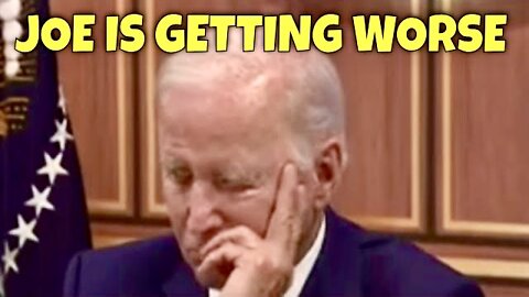 SLEEPY JOE Can’t Even FAKE an Interest in the Baby Formula Shortage Crisis - Starts Falling Asleep