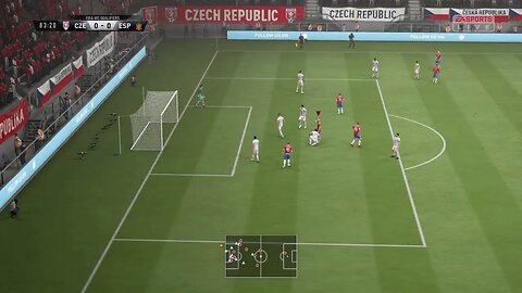 Czech Republic 2029-2030 FIFA World Cup Qualifier Group Play Match 10 VS Spain (5-4-0)