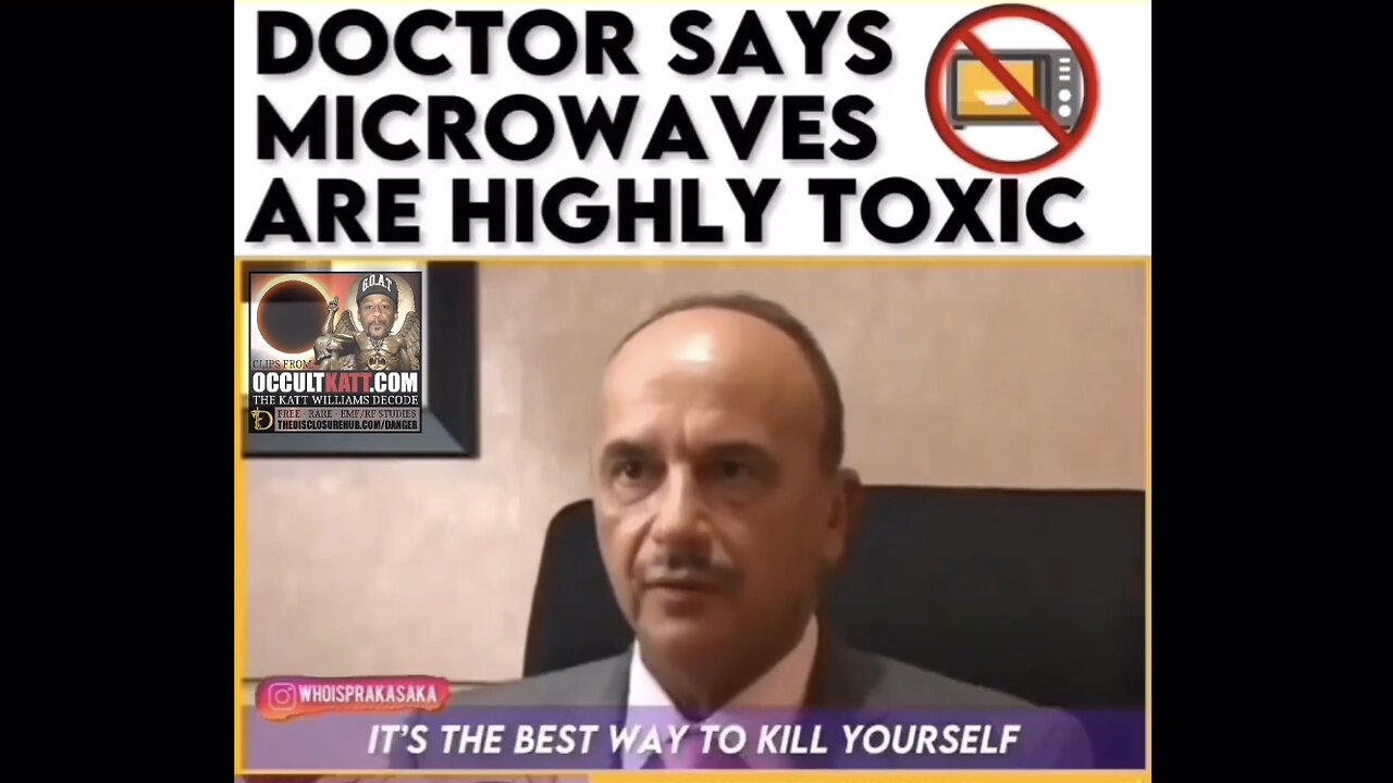 Microwave an intoxicating appliance