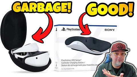 Do Not BUY This PlayStation VR 2 Case! & The Official Sense Controller Charging Station IS GOOD!