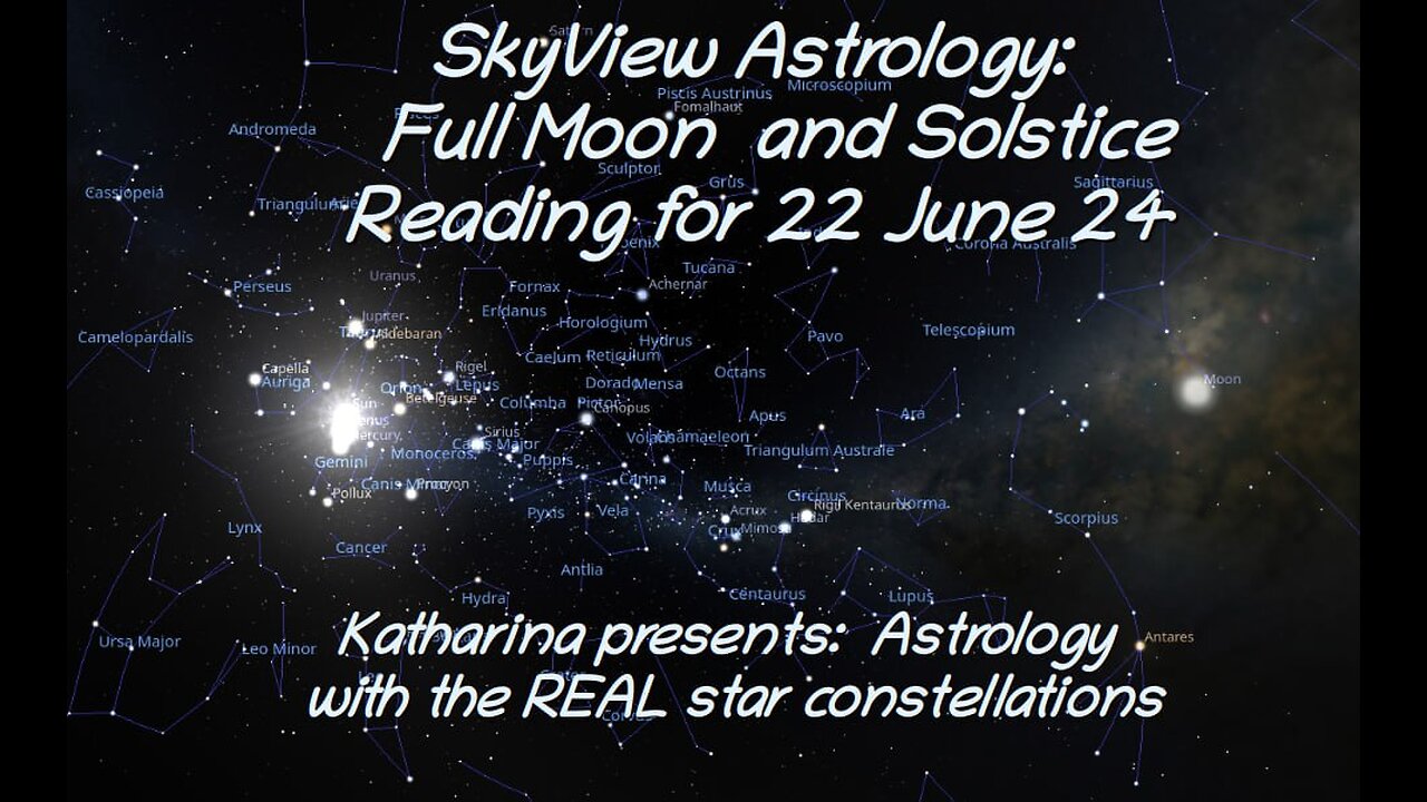 Full Moon and Solstice Reading 22 June 24