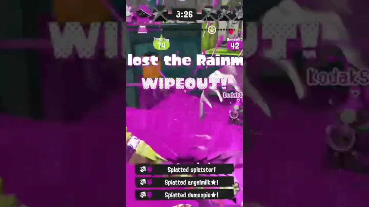 ONE MAN WHIPEOUT WITH SPLAT STAMP ! (Splatoon 3)