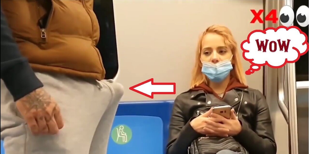 Subway Prank Video Best Funny Prank in Train | Ladies Reaction