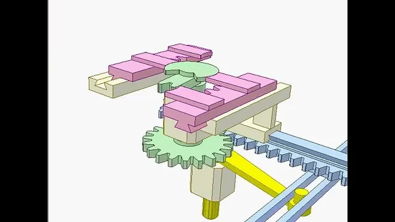 2412 Rack pinion mechanism 5