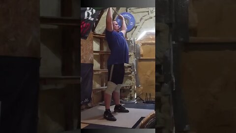 95 kg / 210 lb - Overhead Press