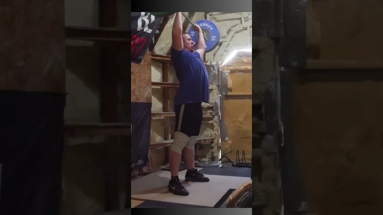 95 kg / 210 lb - Overhead Press