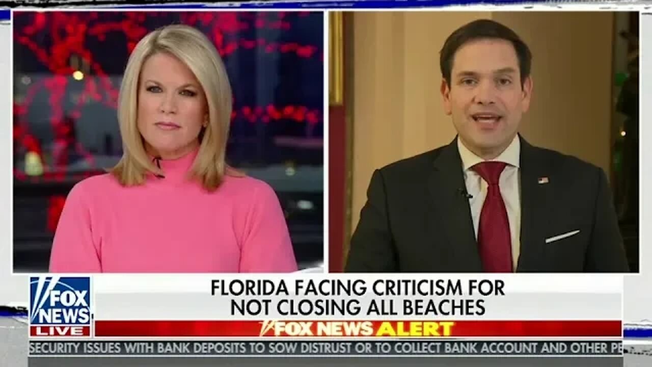 Sen. Rubio on with Martha MacCallum to Discuss the Impact Coronavirus Will Have on Small Businesses