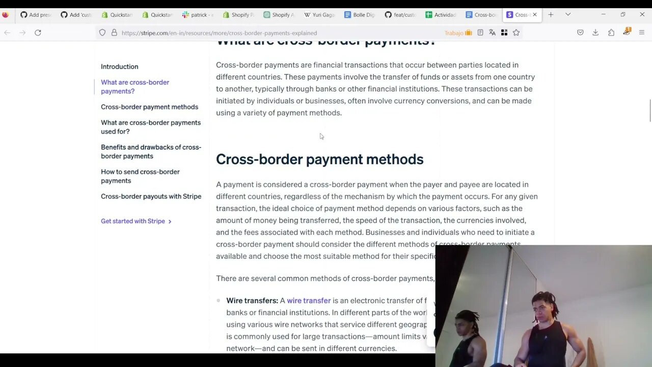 Types of Cross Border Payments : Organize Wire Transfer as a Research