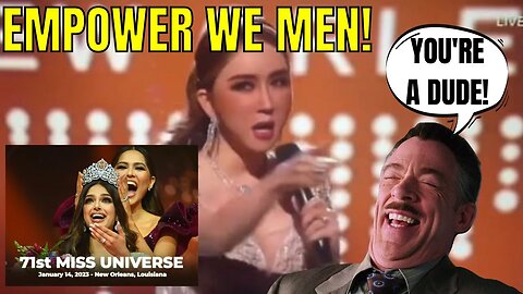 Owner of Miss Universe Is a BIOLOGICAL MAN Transgender! HILARIOUSLY, Promotes GIRL POWER!