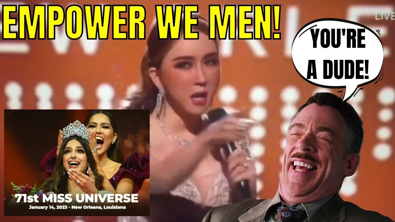 Owner of Miss Universe Is a BIOLOGICAL MAN Transgender! HILARIOUSLY, Promotes GIRL POWER!