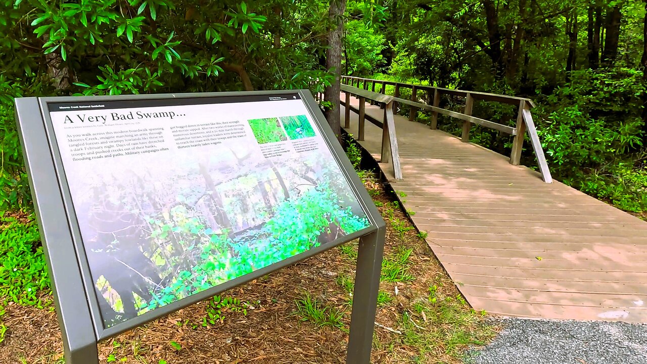 Moores Creek National Battlefield Boardwalk - Full - POV