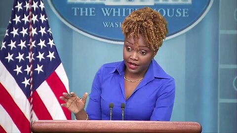 Reporter Asks Karine Jean-Pierre Why Biden Isn't Sending "Social Workers" And "Lawyers" To Border