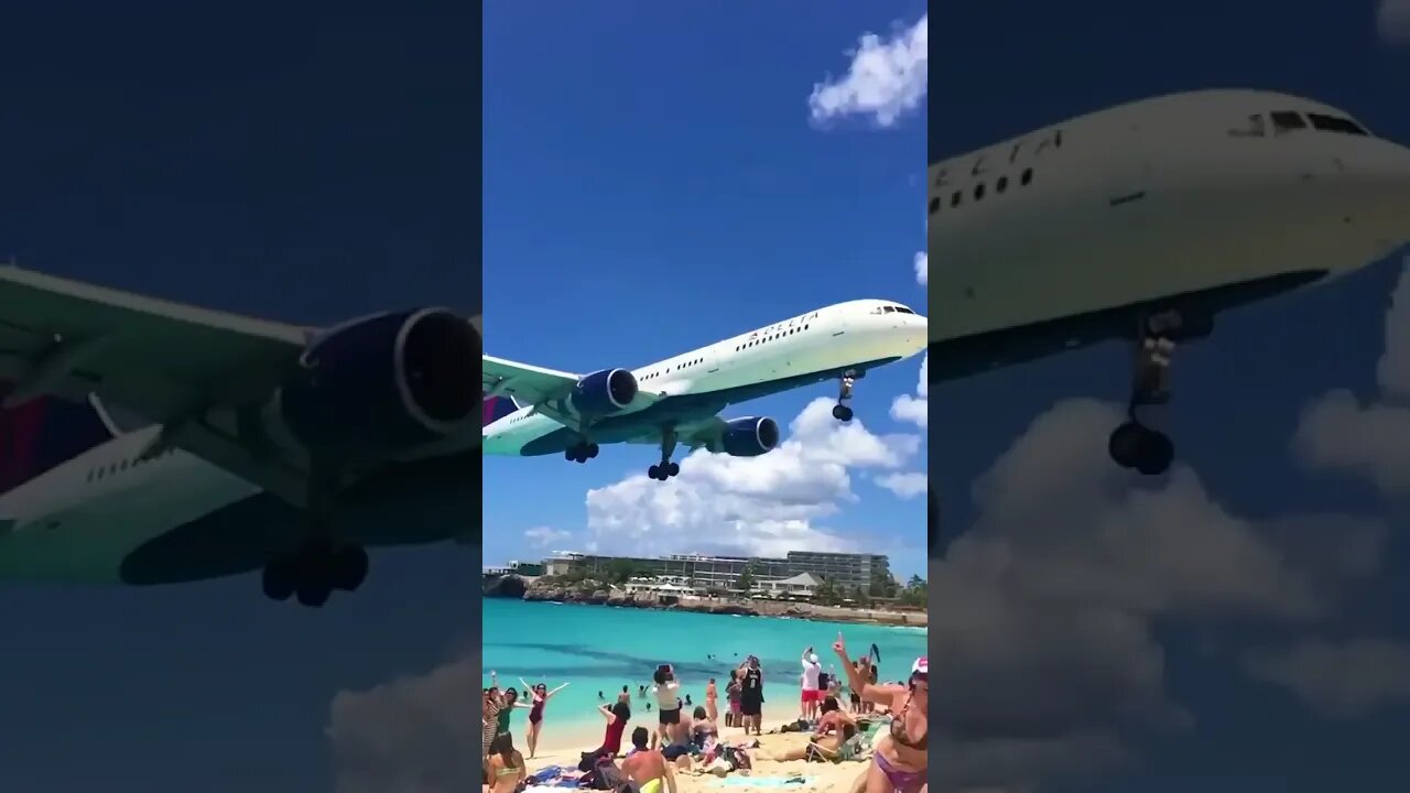 The famous beach is a good beach in itself, but the main thing here is the planes.