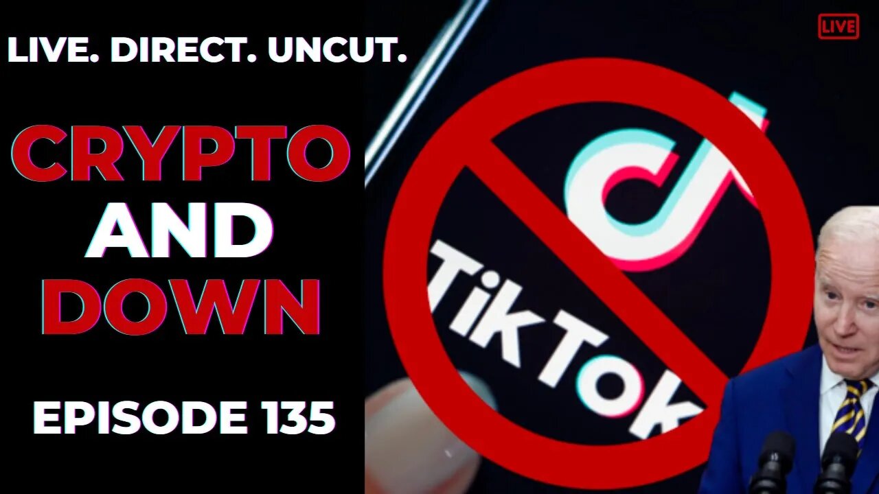 Tik Tok Banned? Disney Metaverse Job Cuts | Crypto and Down Episode 135