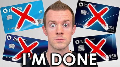 IT'S OVER: The Chase Trifecta Is DEAD to Me...
